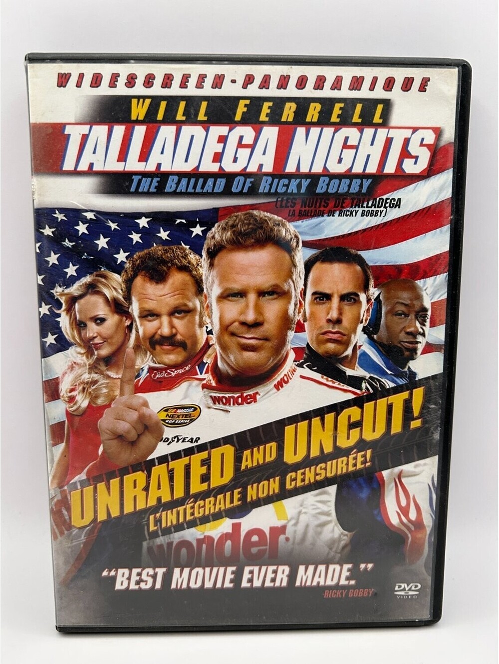 Talladega Nights: the Ballad of Ricky Bobby DVD Unrated Edition Will Ferrell